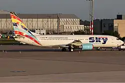 Boeing 737-800 der German Sky Airlines