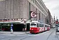 Zustand im Juni 1993, noch mit Straßenbahn.
