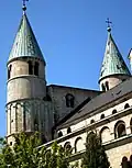 Kegeldächer der Stiftskirche Gernrode