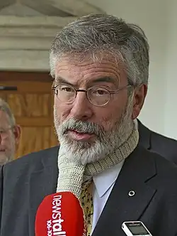 Member of Dáil Éireann Gerry Adams (Sinn Féin)