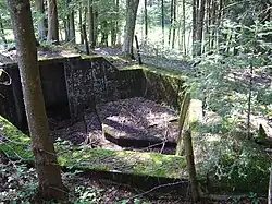 Artillerie­geschütz­schild, Bucklen