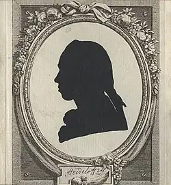 Viktor Heideloff als Karlsschüler.