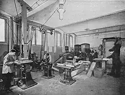 Raum zur Holzbearbeitung