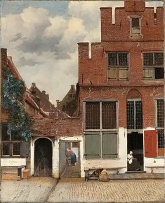 Straße in Delft (Jan Vermeer)