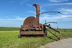 Gezogener Feldhäcksler für Gras
