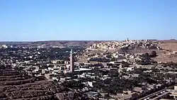 Blick auf Ghardaia/Bounoura (Februar 1990)