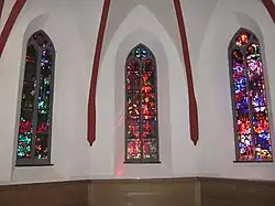 St. Johann in Davos, Giacometti-Fenster