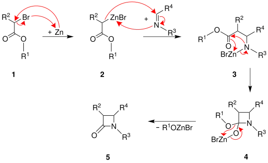 Gilmann-Speeter-Kondensation: Mechanismus