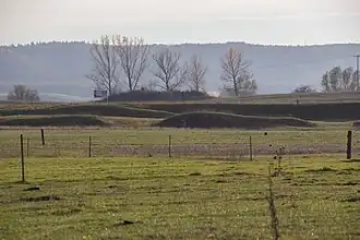 Sicht auf die Sieben Buckel