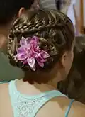 Dutch flower braid