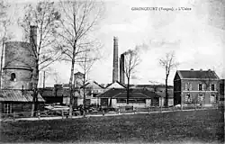 Die Glashütte ca. 1900