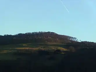 Gisliflue von der Ruine Schenkenberg aus gesehen.