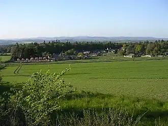 Blick über Glamis