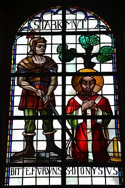 Glasfenster des Hl.&nbsp;Dionysius