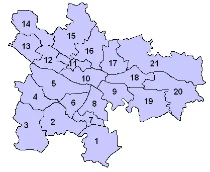 Wards in Glasgow