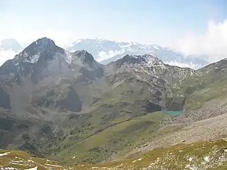 Blick von Nordosten auf das Glegghorn