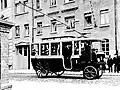 Wagen 1 in der Innenstadt