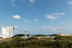 HII-A (Nr. F23) –Launch Complex Yoshinobu – LC-Y1 GPM-Start­vorbereitung, 2014