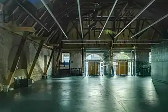 Innenansicht der Glockenkelter.