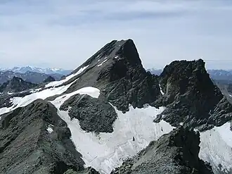 Glockturm von Nordosten, von der Rifflkarspitze