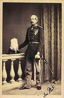 Generalmajor du Plat, Kommandierender der 2. Division