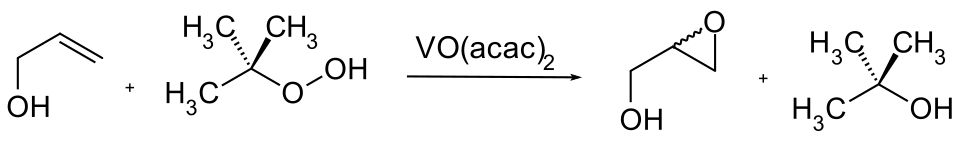 Synthese racemischen Glycidols aus Allylalkohol