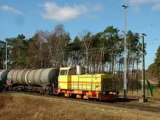 Explosionsgeschützte Gmeinder D 60 C der Raffinerie Emsland