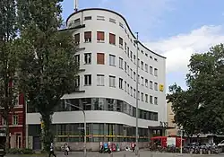 Post- und Wohngebäude am Goetheplatz