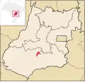 Lage von Indiara (Goiás)