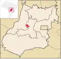 Lage von Itapuranga in Goiás