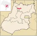 Lage von Mara Rosa in Goiás