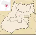 Lage von Rianápolis in Goiás