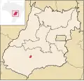 Lage von Santo Antônio da Barra (Goiás)
