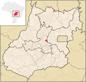 Lage von São Francisco de Goiás