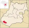 Lage von Serranópolis (Goiás)