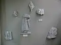 Fragmente von Statuen die einst das Goldene Tor schmückten (Archäologisches Museum Istanbul)