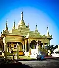 Goldene Pagode in Arunachal Pradesh