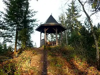 Pavillon auf dem Goldkopf