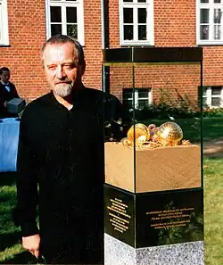 Stele Eberswalder Goldschatz
