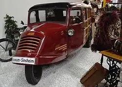 Goliath GD 750 mit Holzaufbau (1952)