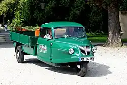 Goli-Dreirad mit Pritsche