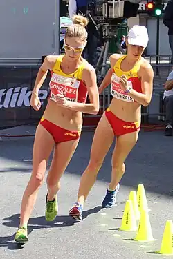 Laura García-Caro (links) – Platz&nbsp;32