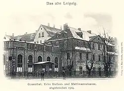 Das Gosenthal vor dem Abriss 1904