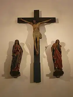 Gotische Kreuzigungsgruppe von Meister Tilman