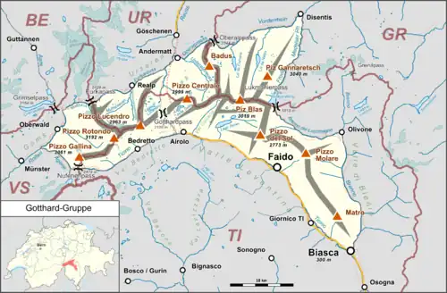 Gotthardmassiv (Gotthard-Gruppe)