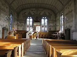 Ausmalung der Kirche Gränichen, 1663.