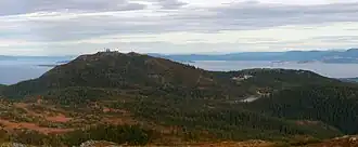 Gråkallen vom Berg Storheia aus gesehen