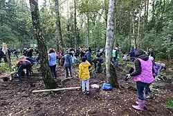 Größte Aktion Deutschlands zum Einheitsbuddeln 2019 vom Verein Citizens Forests e.V. in Bönningstedt