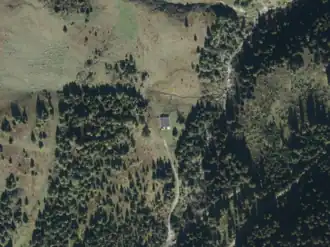 Gröbneralm aus der Vogelperspektive