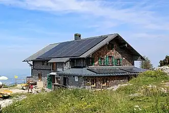 Südwestansicht des Zeppezauerhauses